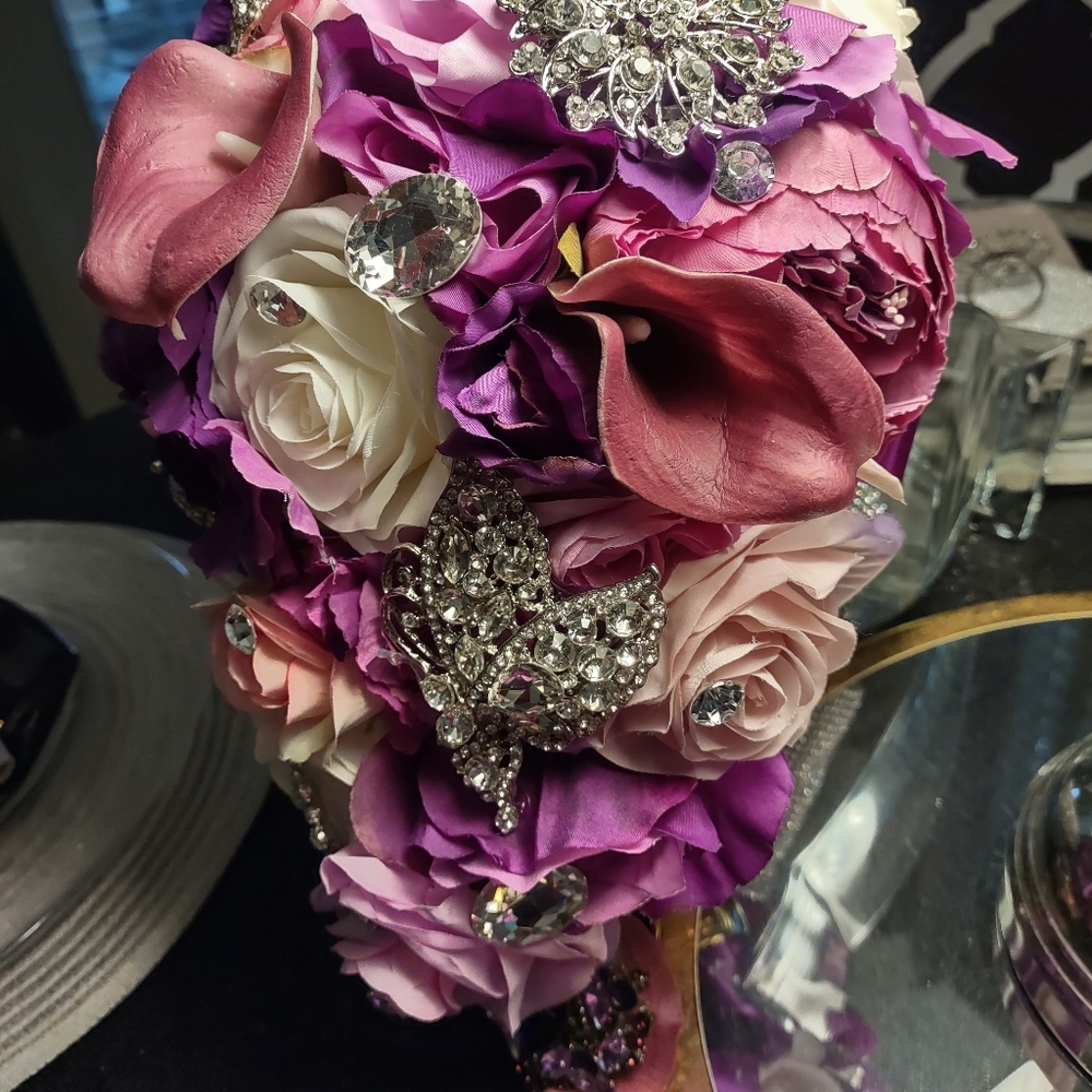 Bridal Bouquet And Throw Away Bouquet Gem
